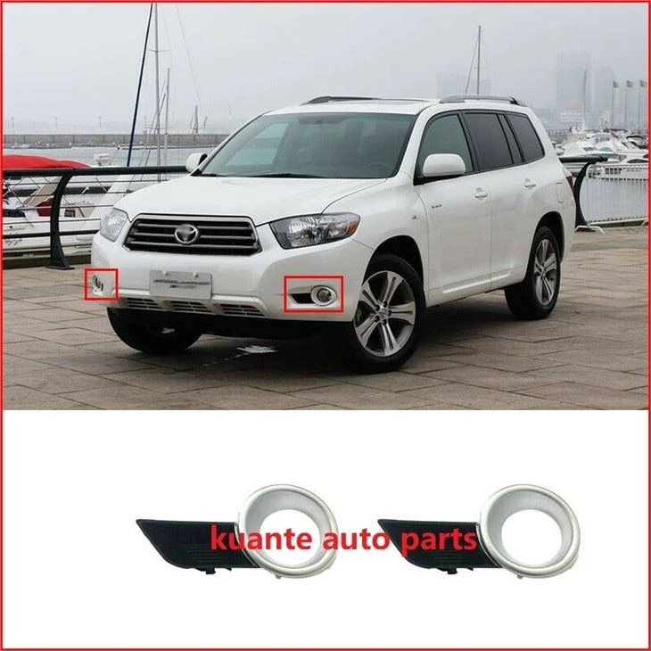 fog light cover trim for highlander 2008