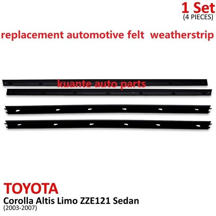 replacement automotive felt  weatherstrip