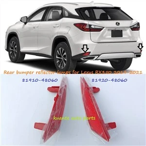 Lexus RX کے لیے ریئر بمپر ریفلیکٹر لیمپ350 2019-2021 81920-48060 81910-48060